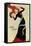 Dancer Jane Avril, Poster-Henri de Toulouse-Lautrec-Framed Stretched Canvas
