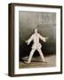 Dancer Karl Schadetzky in Role of Pierrot-null-Framed Giclee Print
