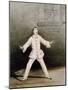 Dancer Karl Schadetzky in Role of Pierrot-null-Mounted Giclee Print