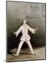 Dancer Karl Schadetzky in Role of Pierrot-null-Mounted Giclee Print