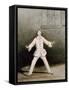 Dancer Karl Schadetzky in Role of Pierrot-null-Framed Stretched Canvas
