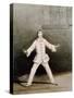 Dancer Karl Schadetzky in Role of Pierrot-null-Stretched Canvas