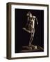 Dancer Looking at Her Right Foot, Bronze-Edgar Degas-Framed Giclee Print