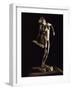 Dancer Looking at Her Right Foot, Bronze-Edgar Degas-Framed Giclee Print