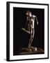 Dancer Looking at Her Right Foot, Bronze-Edgar Degas-Framed Giclee Print