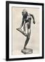 'Dancer Looking at the Sole of Her Right Foot', c1900-Edgar Degas-Framed Giclee Print