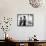 Dancer Mikhail Baryshnikov and Choreographer Twyla Tharp Resting during Rehearsal-Gjon Mili-Framed Stretched Canvas displayed on a wall