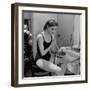 Dancer Moira Shearer, Who Plays Cinderella in a Ballet, Preparing to Go on Stage-William Sumits-Framed Premium Photographic Print