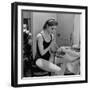 Dancer Moira Shearer, Who Plays Cinderella in a Ballet, Preparing to Go on Stage-William Sumits-Framed Premium Photographic Print