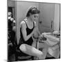 Dancer Moira Shearer, Who Plays Cinderella in a Ballet, Preparing to Go on Stage-William Sumits-Mounted Premium Photographic Print