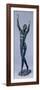 Dancer Moving Forwards with Raised Arms, C.1919-20 (Bronze)-Edgar Degas-Framed Giclee Print