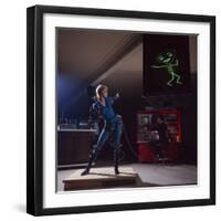 Dancer on the Short-Lived Television Show 'Turn-On', Los Angeles, California, February 1969-Yale Joel-Framed Photographic Print