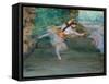 Dancer Onstage, c.1877-Edgar Degas-Framed Stretched Canvas