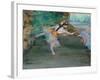 Dancer Onstage, c.1877-Edgar Degas-Framed Giclee Print