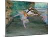 Dancer Onstage, c.1877-Edgar Degas-Mounted Giclee Print