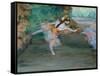 Dancer Onstage, c.1877-Edgar Degas-Framed Stretched Canvas