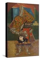 Dancer Performing Acrobatics, Qajar, Persia-null-Stretched Canvas