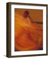 Dancer Performing at La Guelaguetza, Oaxaca, Mexico-Judith Haden-Framed Photographic Print