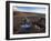 Dancer Pose During an Evening Outdoor Yoga Session at the Frenchman-Coulee in Central Washington.-Ben Herndon-Framed Photographic Print