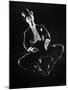 Dancer Ray Bolger Doing a Tap Dance Routine-Gjon Mili-Mounted Premium Photographic Print