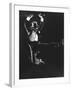 Dancer Ray Bolger Doing a Tap Dance Routine-Gjon Mili-Framed Premium Photographic Print