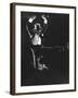 Dancer Ray Bolger Doing a Tap Dance Routine-Gjon Mili-Framed Premium Photographic Print