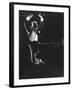 Dancer Ray Bolger Doing a Tap Dance Routine-Gjon Mili-Framed Premium Photographic Print