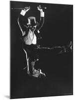 Dancer Ray Bolger Doing a Tap Dance Routine-Gjon Mili-Mounted Premium Photographic Print