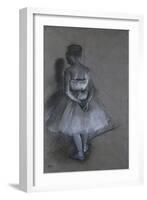 Dancer Standing, Her Hands Crossed Behind Her Back, 1874-David Gilmour Blythe-Framed Giclee Print