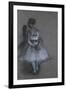 Dancer Standing, Her Hands Crossed Behind Her Back, 1874-David Gilmour Blythe-Framed Giclee Print