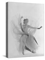 Dancer Tanaquil Leclercq Performing La Valse at Gjon Mili's Studio-Gjon Mili-Stretched Canvas