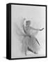 Dancer Tanaquil Leclercq Performing La Valse at Gjon Mili's Studio-Gjon Mili-Framed Stretched Canvas