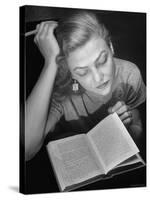 Dancer Valerie Bettis interprets William Faulkner's Novel as I Lay Dying into ballet-Nina Leen-Stretched Canvas