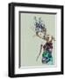 Dancer Watercolor 2-NaxArt-Framed Art Print