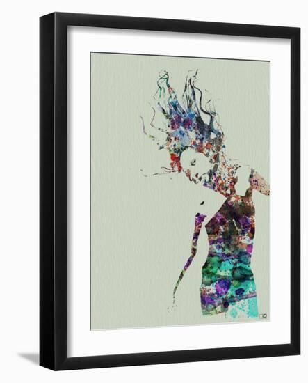 Dancer Watercolor 2-NaxArt-Framed Art Print