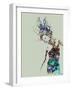 Dancer Watercolor 2-NaxArt-Framed Art Print