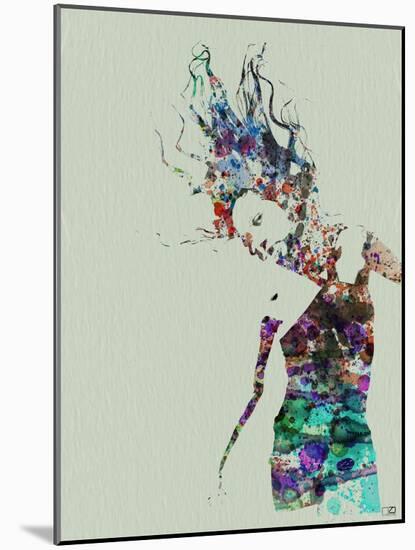 Dancer Watercolor 2-NaxArt-Mounted Art Print