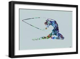 Dancer Watercolor 4-NaxArt-Framed Art Print