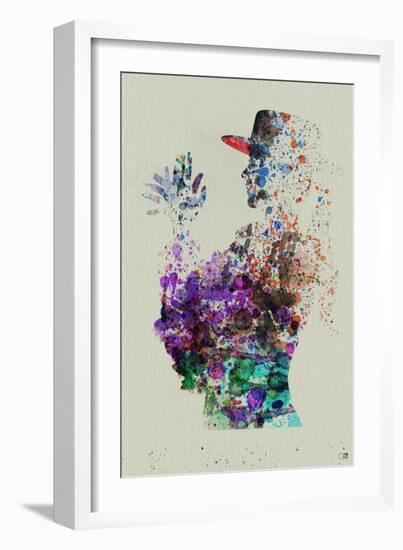 Dancer Watercolor 6-NaxArt-Framed Art Print