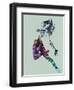 Dancer Watercolor-NaxArt-Framed Art Print