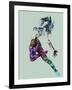 Dancer Watercolor-NaxArt-Framed Art Print