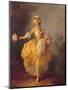 Dancer with a Bouquet-Jean-frederic Schall-Mounted Giclee Print