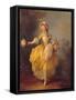 Dancer with a Bouquet-Jean-frederic Schall-Framed Stretched Canvas