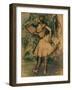 Dancer with a Fan, c.1890-95-Edgar Degas-Framed Giclee Print