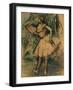 Dancer with a Fan, c.1890-95-Edgar Degas-Framed Giclee Print