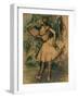 Dancer with a Fan, c.1890-95-Edgar Degas-Framed Giclee Print