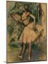 Dancer with a Fan, c.1890-95-Edgar Degas-Mounted Giclee Print