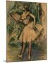 Dancer with a Fan, c.1890-95-Edgar Degas-Mounted Giclee Print