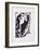 Dancer with Elevated Rock-Ernst Ludwig Kirchner-Framed Giclee Print