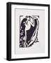 Dancer with Elevated Rock-Ernst Ludwig Kirchner-Framed Giclee Print